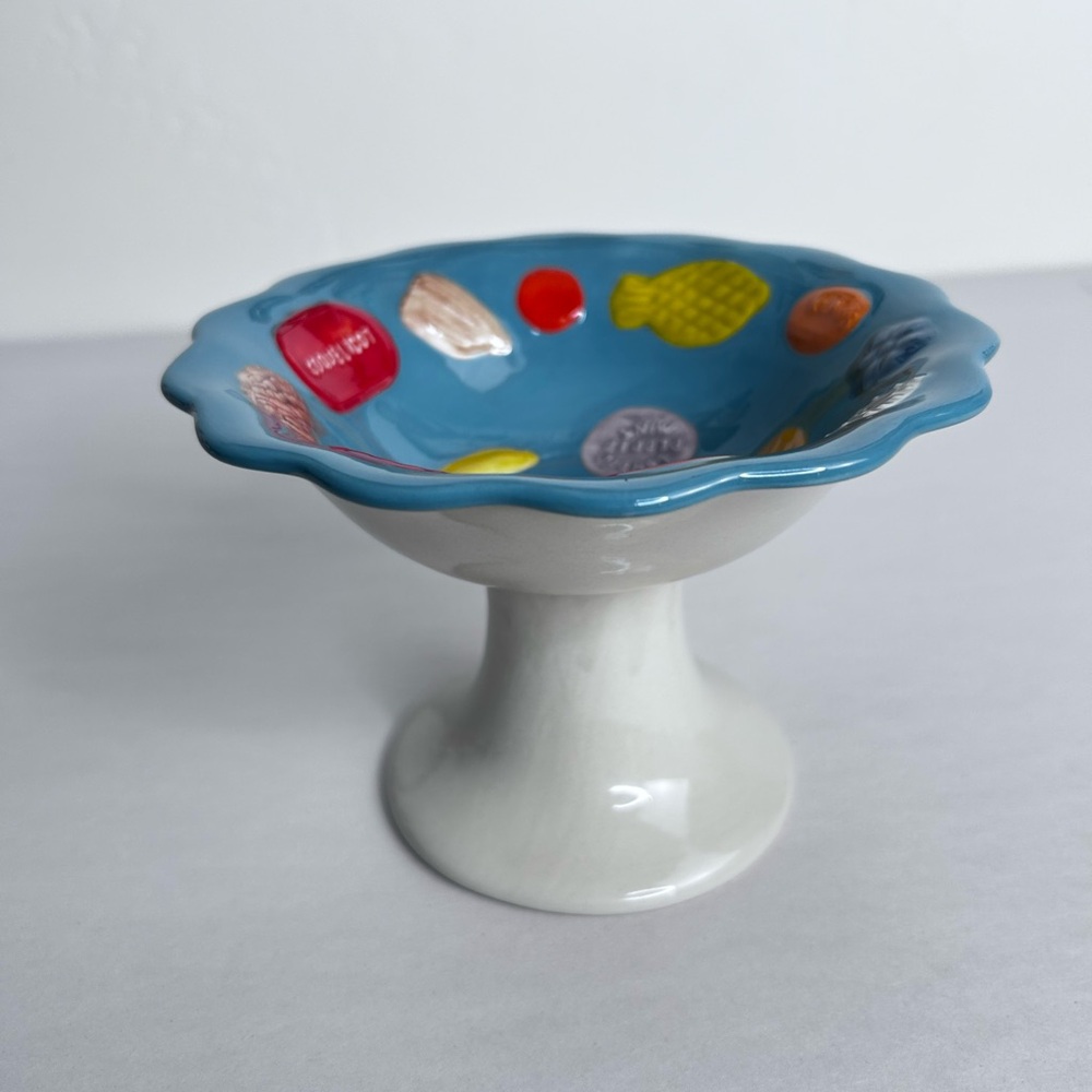 NWOT John Derian Stoneware Candy Dish 2025 Serving Dish Whimsical - Picture 4 of 15